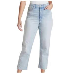 Athleta women's Light Wash Sculptek Straight Leg Ankle Jeans